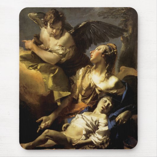 荒野のハガルとイスマール マウスパッド (正面)