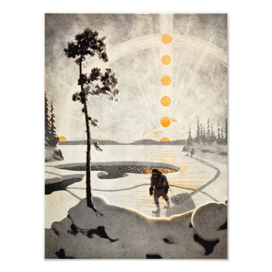 荒野のポストメン |アーサー・ヘミング | フォトプリント            (正面)