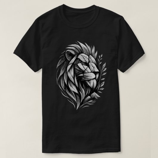 荒野の咆哮:解き放たれた自然の力 Tシャツ (デザイン正面)