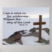 荒野の声 ポスター (正面)