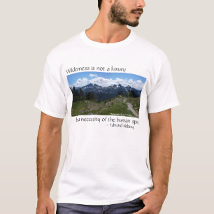 荒野の引用文(Tatooshの範囲) Tシャツ