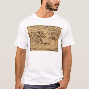 荒野の戦い-パノラマ式内戦 Tシャツ