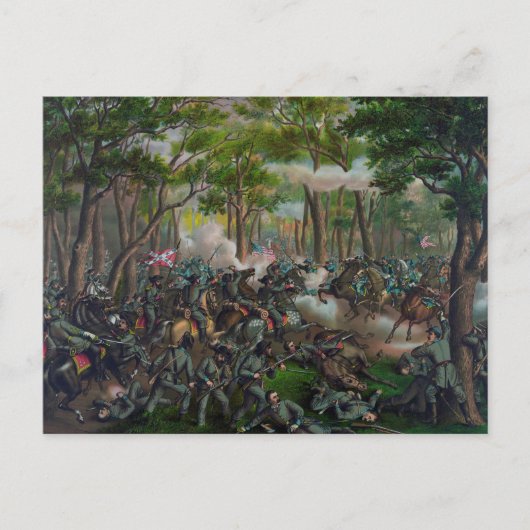 荒野の戦い ポストカード (正面)