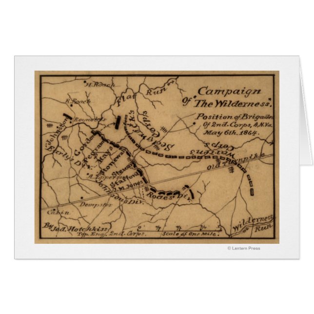 荒野の戦い – 南北戦争パノラマ (正面横)