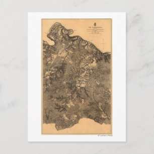 荒野の戦い – 南北戦争パノラマ ポストカード