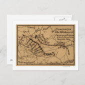 荒野の戦い – 南北戦争パノラマ ポストカード (正面/裏面)