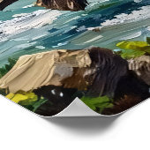 荒野の抱擁：サスカッチと若い鹿 ポスター (角)