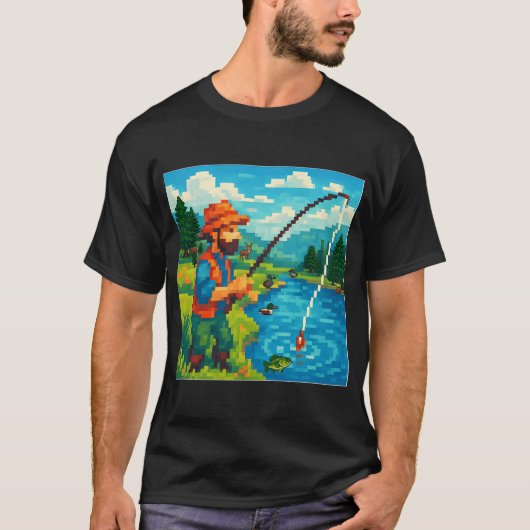 荒野の漁師 Tシャツ (正面)