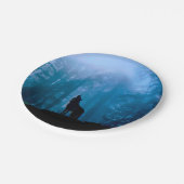 荒野の狼の叫び ペーパープレート (アングル)