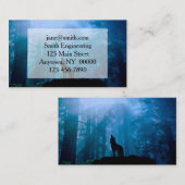 荒野の狼の叫び 名刺 (正面/裏面)