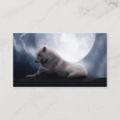 荒野の王オオカミ 名刺 (裏面)