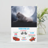 『荒野の王狼』 招待状 (スタンド正面)