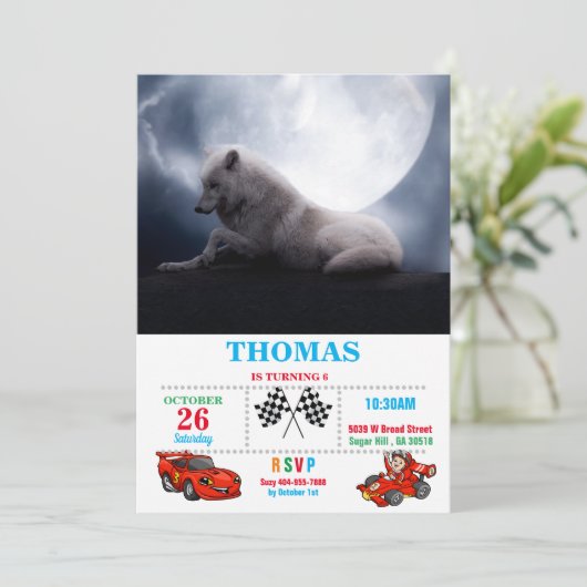 『荒野の王狼』 招待状 (スタンド正面)