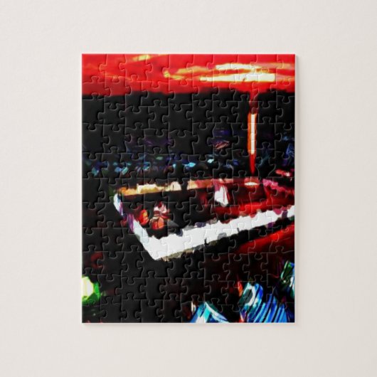 荒野の神のタバナクル ジグソーパズル (縦)