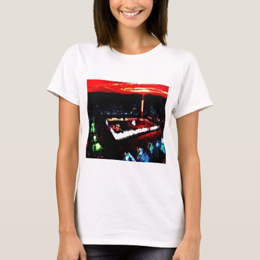 荒野の神のタバナクル Tシャツ (正面)