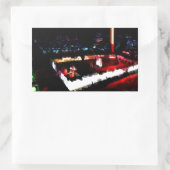 荒野の神の幕開け 長方形シール (バッグ)