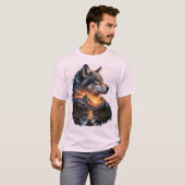 荒野の自然芸術 Tシャツ (正面フル)