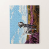 荒野の英語圏セッター ジグソーパズル (縦)