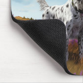 荒野の英語圏セッター マウスパッド (コーナー)