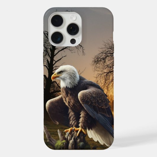 荒野の鷲 iPhoneケース (裏面)
