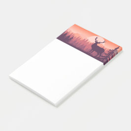 荒野の鹿 ポストイット