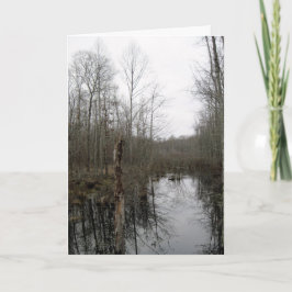 荒野を川で渡る カード