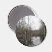 荒野を川で渡る マグネット (正面/裏面)
