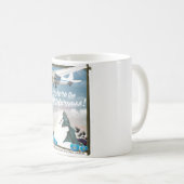 荒野を探検しよう!山々 コーヒーマグカップ (正面右)