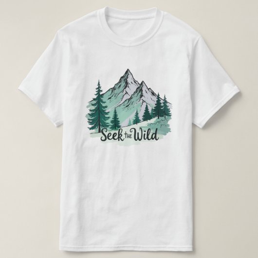 「荒野を求めて」ヴィンテージTシャツ| Tシャツ (デザイン正面)