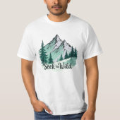 「荒野を求めて」ヴィンテージTシャツ| Tシャツ (正面)