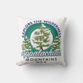 荒野アパラチア山脈のトラーブを探索 クッション (正面)