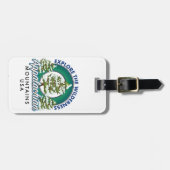 荒野アパラチア山脈のトラーブを探索 ラゲッジタグ (正面横)