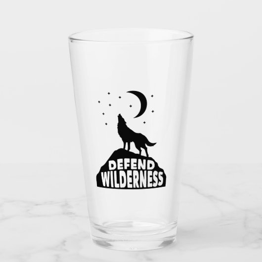 荒野ウルフムーンを守る タンブラーグラス (正面)