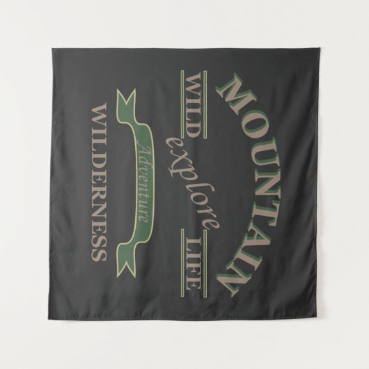 荒野エクスプローラを探索 タペストリー (正面(横))