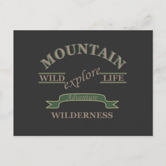 荒野エクスプローラを探索 ポストカード (正面)