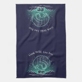 荒野スピリットベア キッチンタオル (縦)