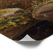 荒野ハイカーズマウンテンストリーム滝ポスター ポスター (角)