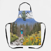 荒野ハイキング エプロン (正面)