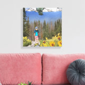 荒野ハイキング キャンバスプリント (インサイチュ (リビング))