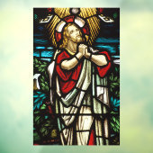 荒野フェイクでステンドグラス祈イエス様が ウィンドウサイン (シート3)