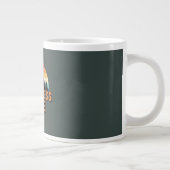 荒野中毒レトロデザイン ジャンボコーヒーマグカップ (右)