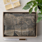 荒野素朴のログキャビン 薄葉紙 (ギフト)