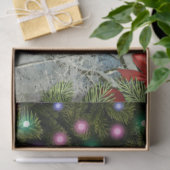 荒野素朴の聖降誕祭のログキャビン 薄葉紙 (ギフト)