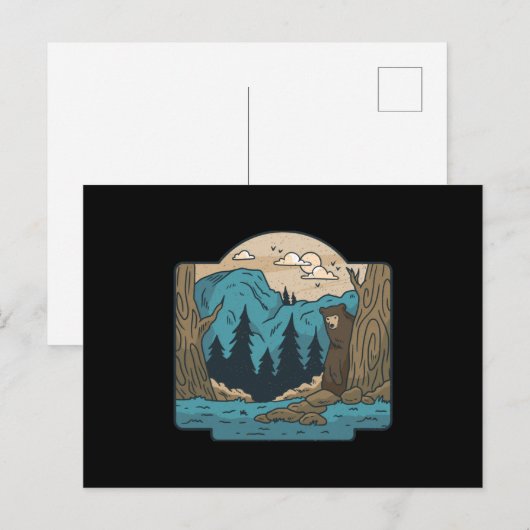 荒野 ポストカード (正面/裏面)