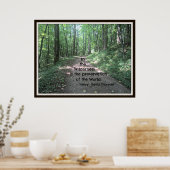 荒野:引用文by Henry David Thoreau ポスター (キッチン)
