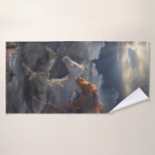 『荒馬の走精霊』 バスタオル (バスタオル)