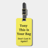 荷おもしろい物タグ ラゲッジタグ (正面縦)