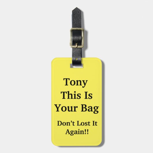 荷おもしろい物タグ ラゲッジタグ (正面縦)