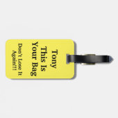 荷おもしろい物タグ ラゲッジタグ (裏面横)