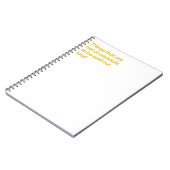 荷が無いと言われないこと ノートブック (左側)